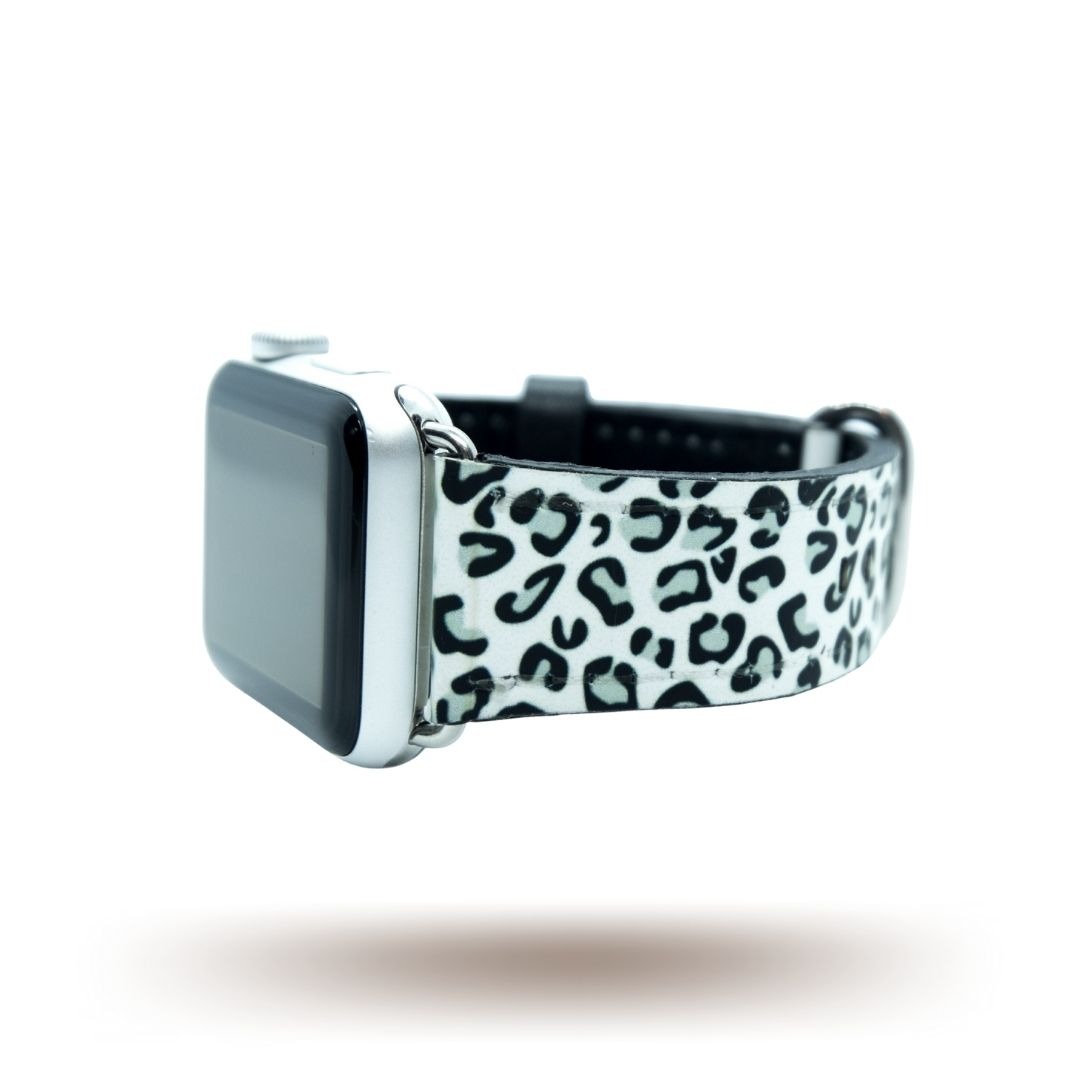 Upcycled Apple Smartwatch Watch Band – The Vintage Leopard