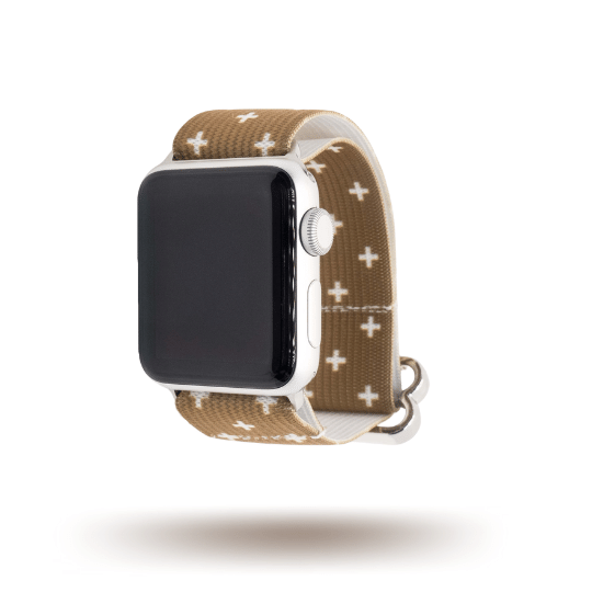 Brown Plus Adjustable Elastic Band for Apple Watch, Fitbit, Samsung - Dót  Outfitters